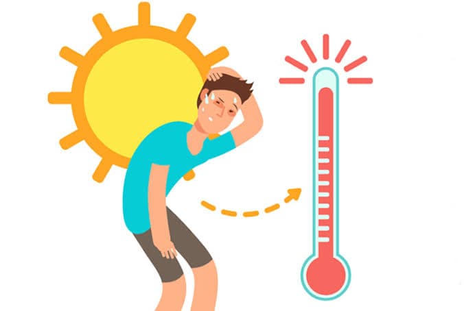 GOLPE DE CALOR.- INSOLACIÓN. (Recomendaciones )